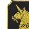 317th Cavalry Regiment Patch | Upper Left Quadrant