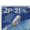 ZP-21 Aviation Airship Patrol Squadron Two One Patch | Upper Left Quadrant