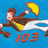 VSBN-103 Night Training Squadron One Hundred Three Patch | Center Detail