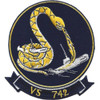 VS-742 Aviation Air Sea Control Squadron Thirty Two Patch