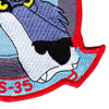 VS-35 Aviation Air Sea Control Squadron Thirty Five Patch | Lower Right Quadrant