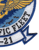 VR-21 Fleet Tactical Support Air Transport Squadron Patch - Pacific Fleet