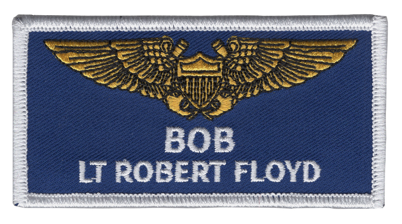 Bob Name Tag Top Gun Halloween Hook and Loop Patch - Popular Patch