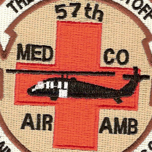 57th Medical Company Air Ambulance Patch | Aviation Patches | Army ...