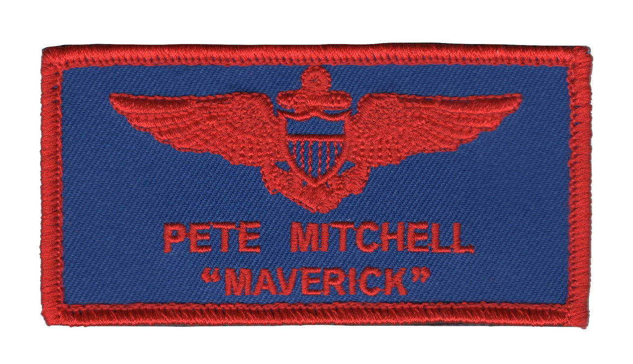 Pete Mitchell Hook And Loop | Squadron Patches | Patches | Popular Patch