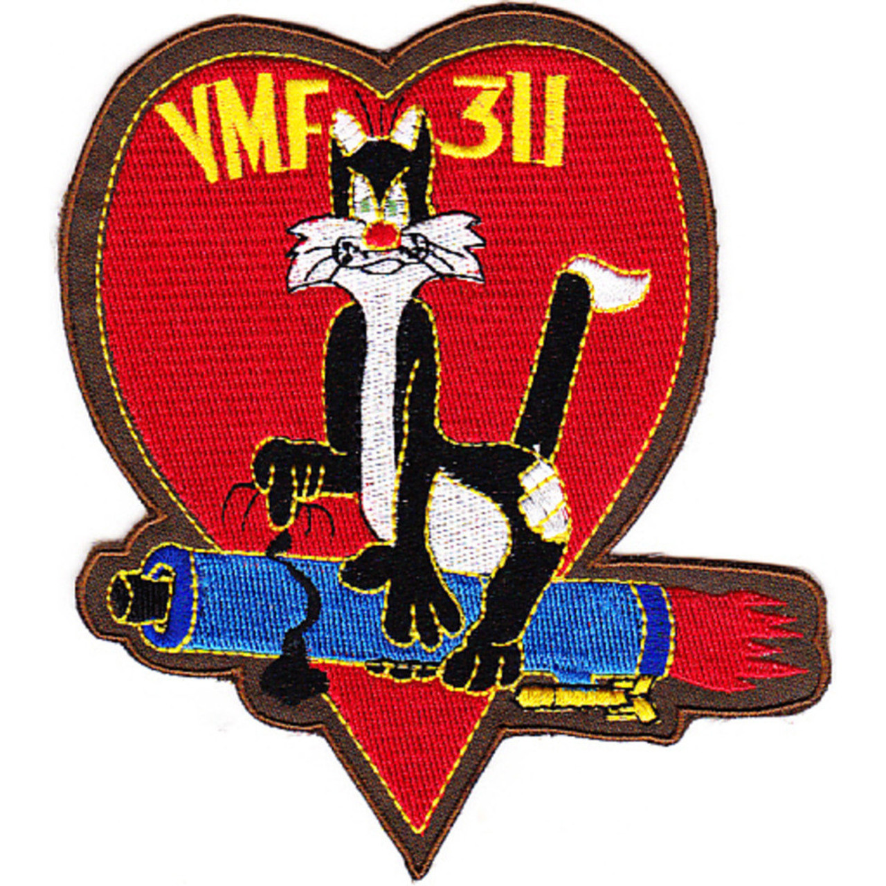 VMF-311 Fighter Squadron Three One One Patch Tomcats Korea