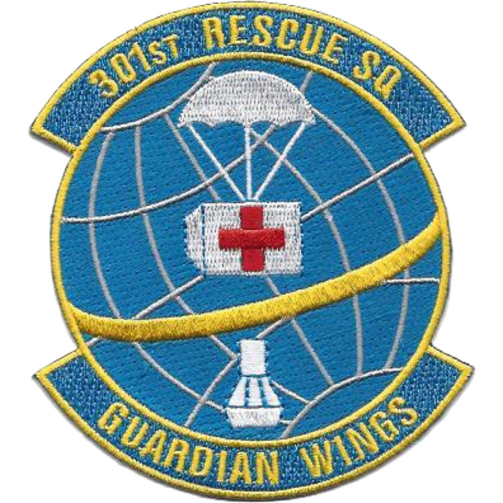 301st Rescue Squadron Patch | Rescue Patches | Air Force Patches ...