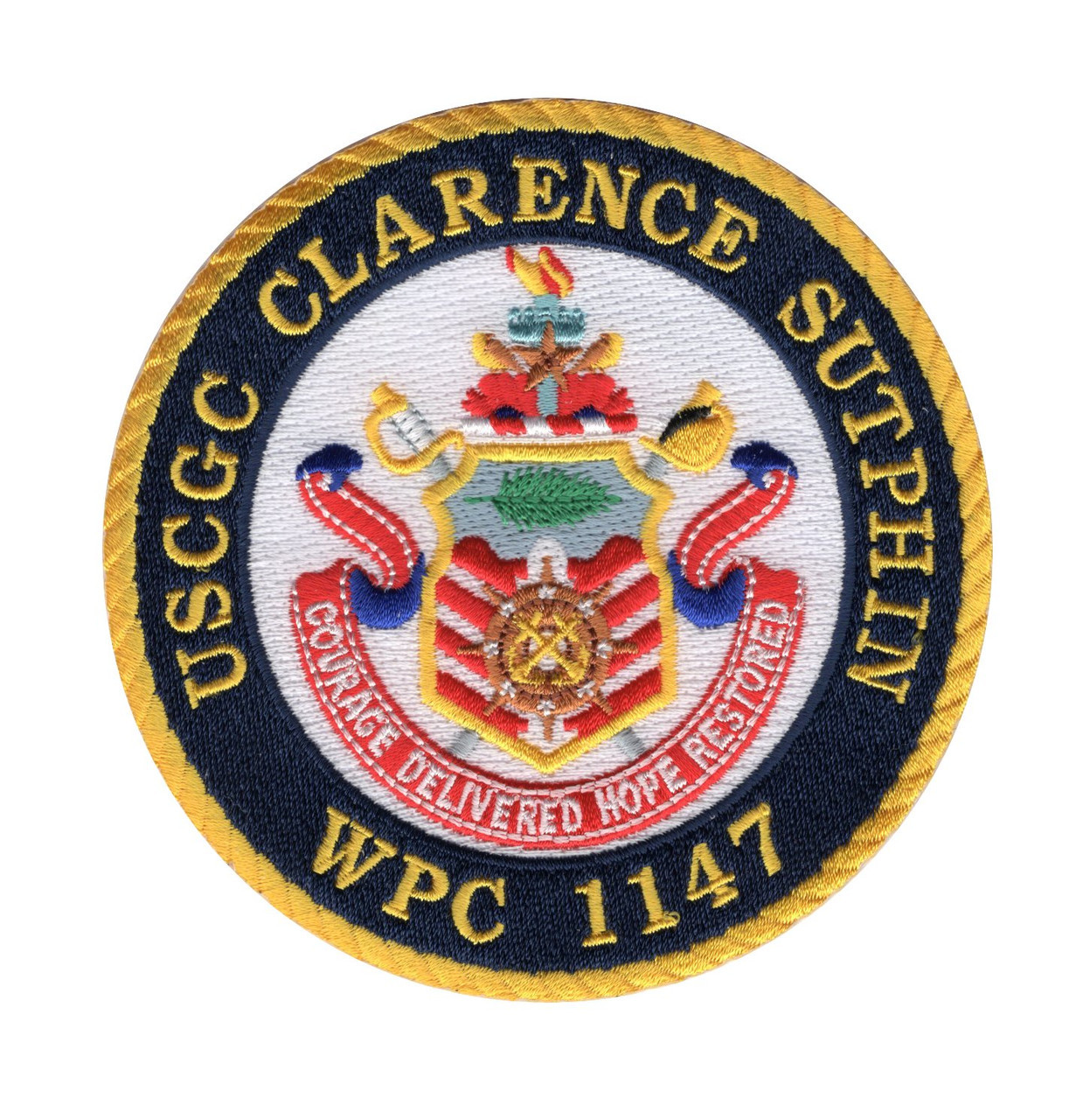 USCGC Clarence Sutphin WPC-1147 Patch | Coast Guard Patches