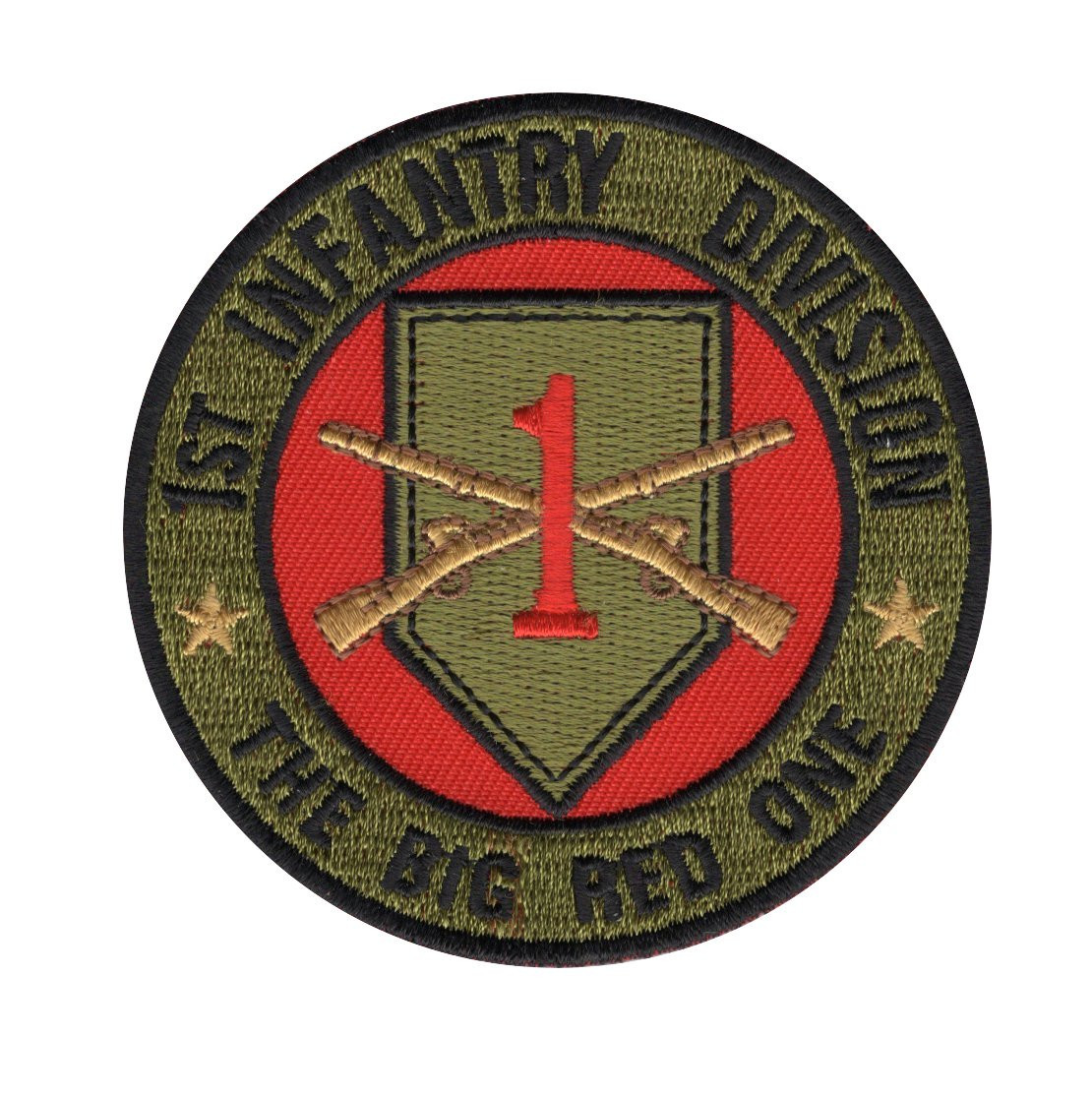 Big Red One 1st Infantry Division - The Big red One Patch - Popular Patch