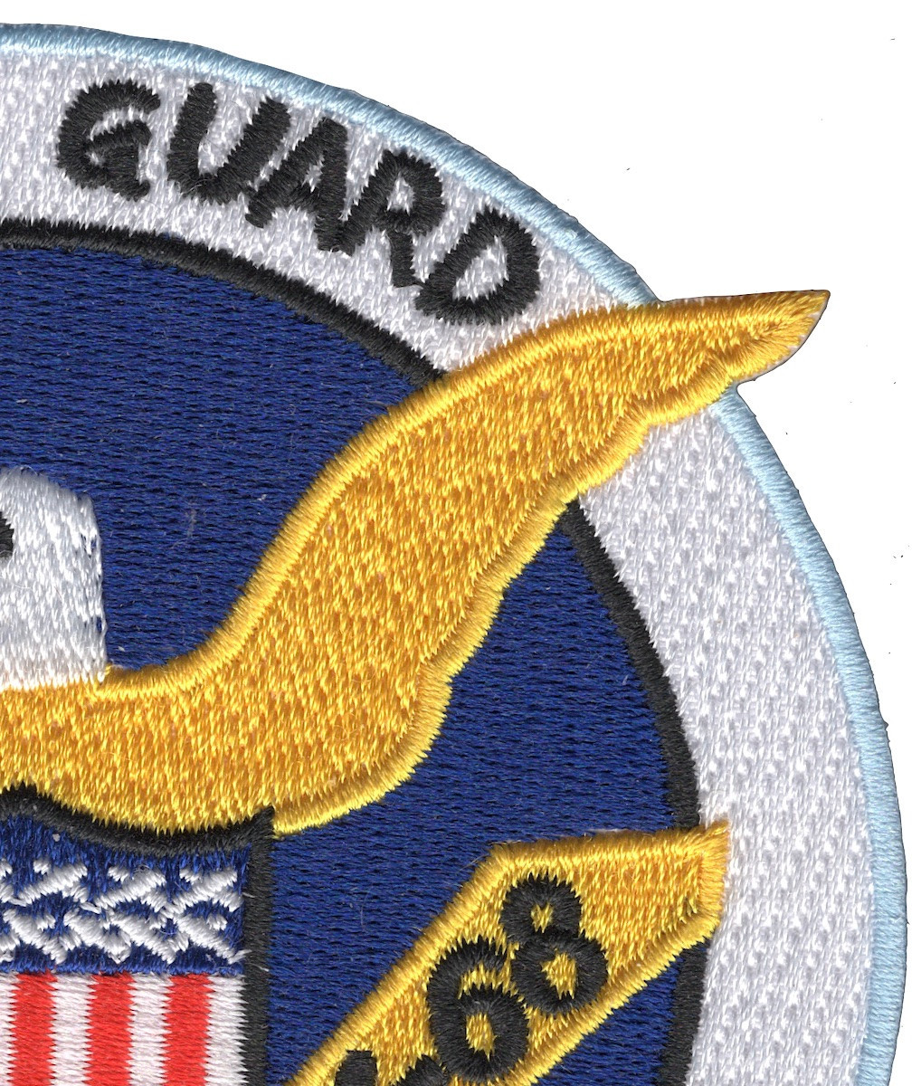 USCGC Half Moon WHEC-378 Vietnam 1967-68 US Coast Guard Patch