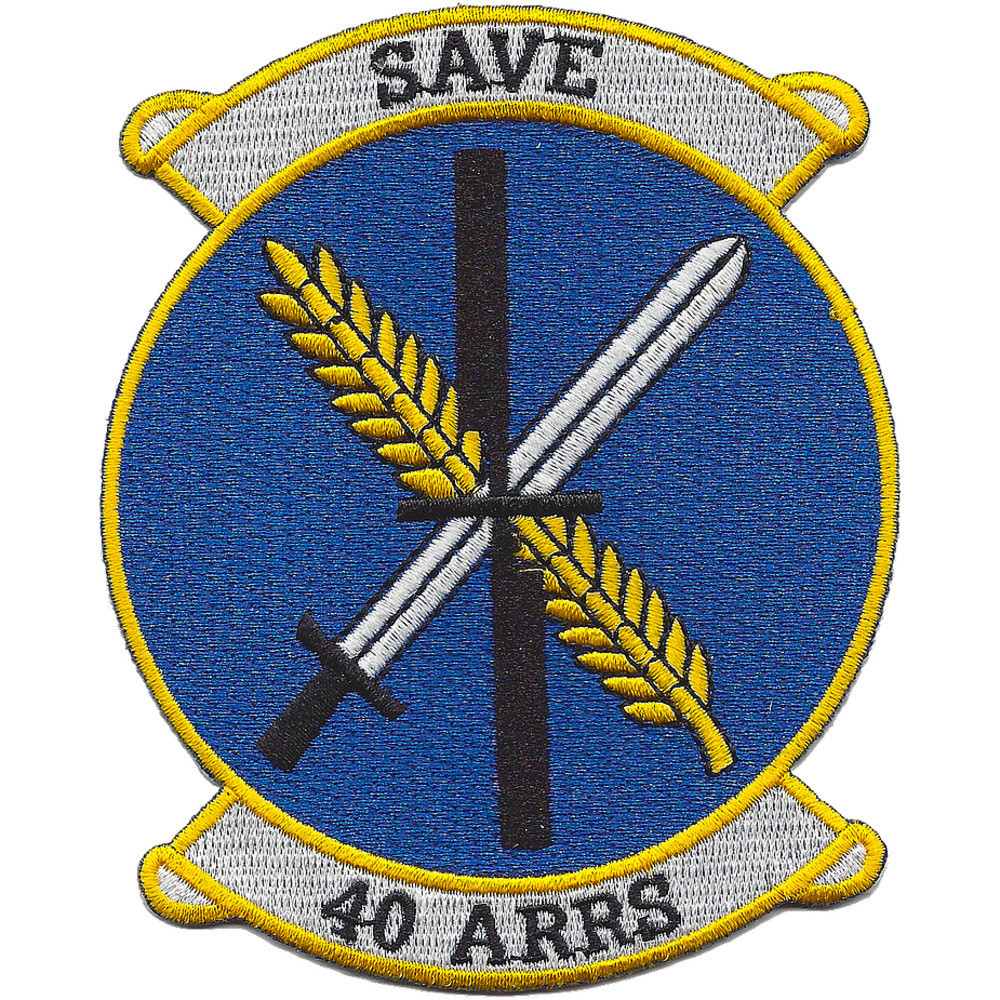 40th Aerospace Rescue & Recovery squadron Patch | Squadron Patches