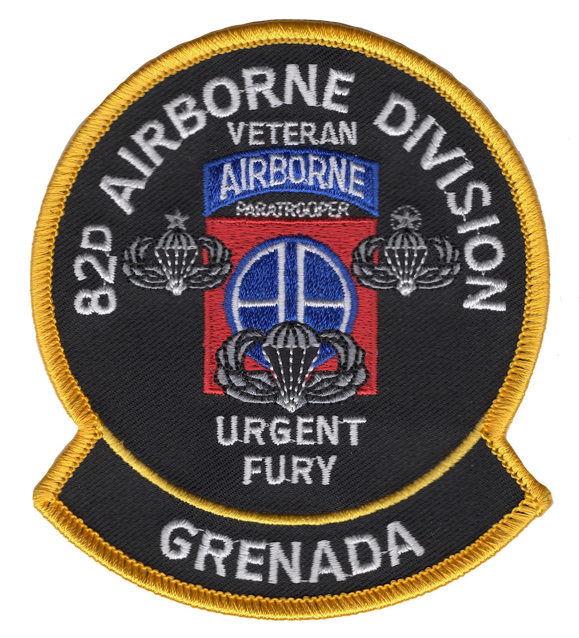 ❃US❃米軍標識 82nd Airborne Division Urgent Fury Grenada Patch | Division