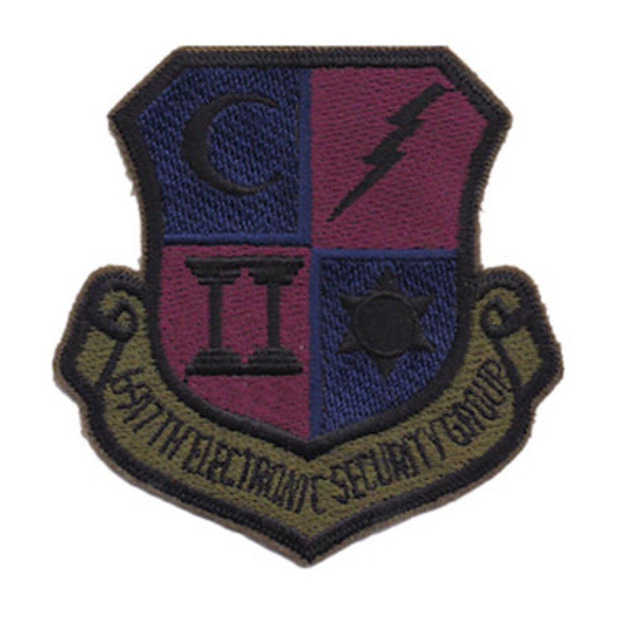 USAF 1st ACCS ナイトウォッチ　パッチ 628 SECURITY FORCES SQ PATCH OCP - Ira Green
