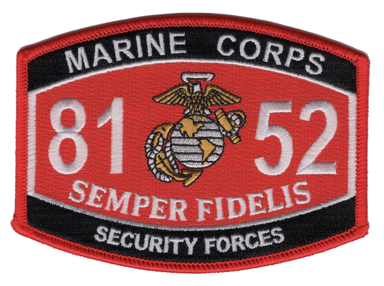 8152 Security Forces MOS Patch | MOS Patches | Marine Patches