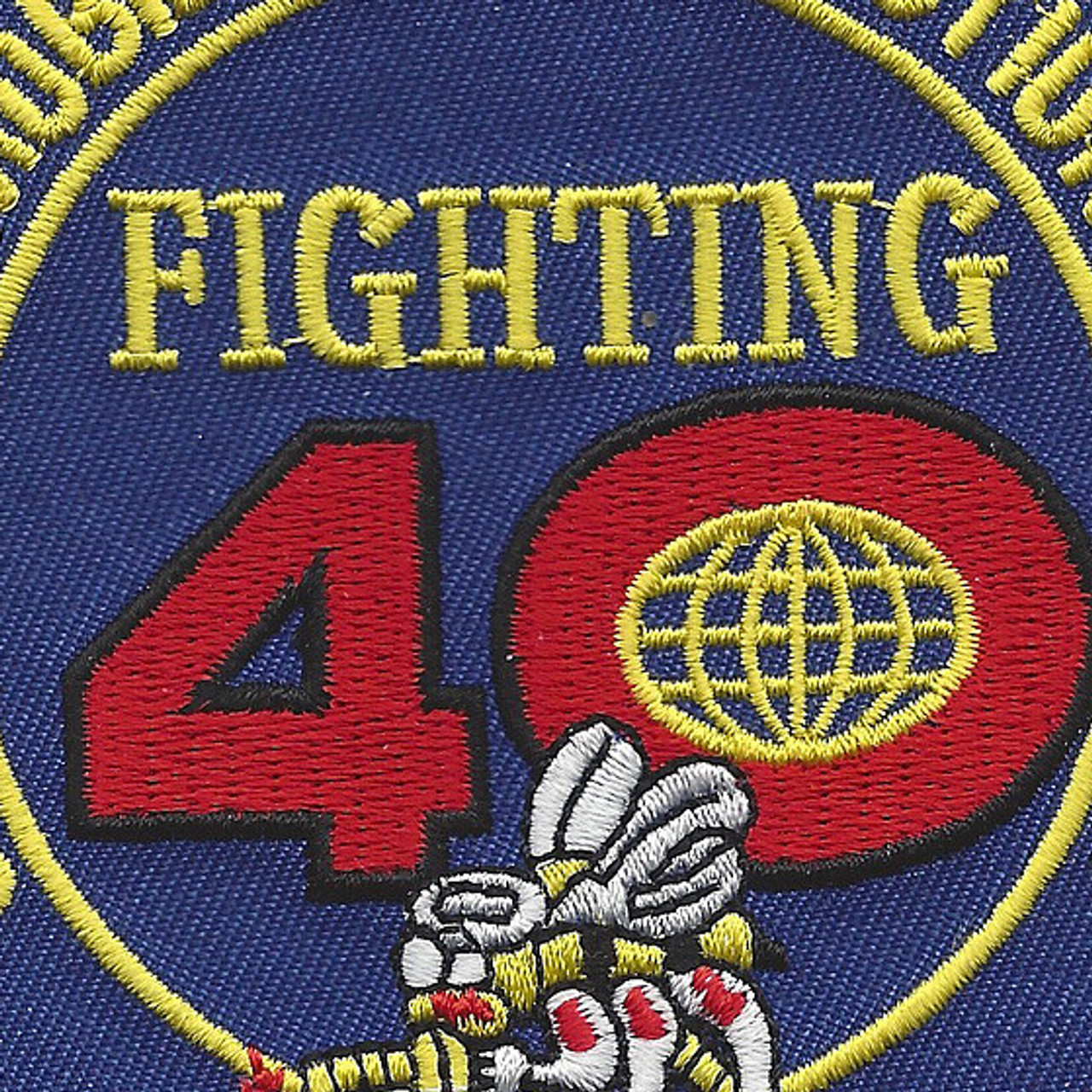 40th Mobile Construction Battalion Patch Fighting 40