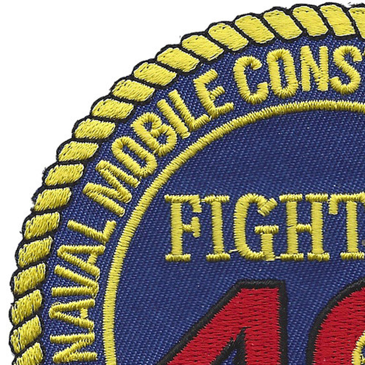 40th Mobile Construction Battalion Patch Fighting 40