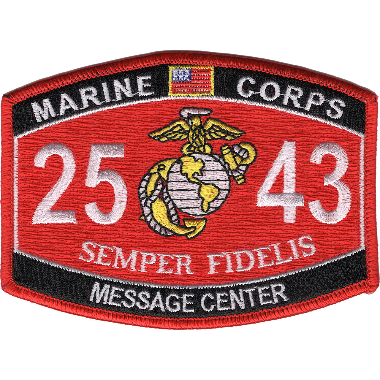 2543 Message Center MOS Patch | MOS Patches | Marine Patches