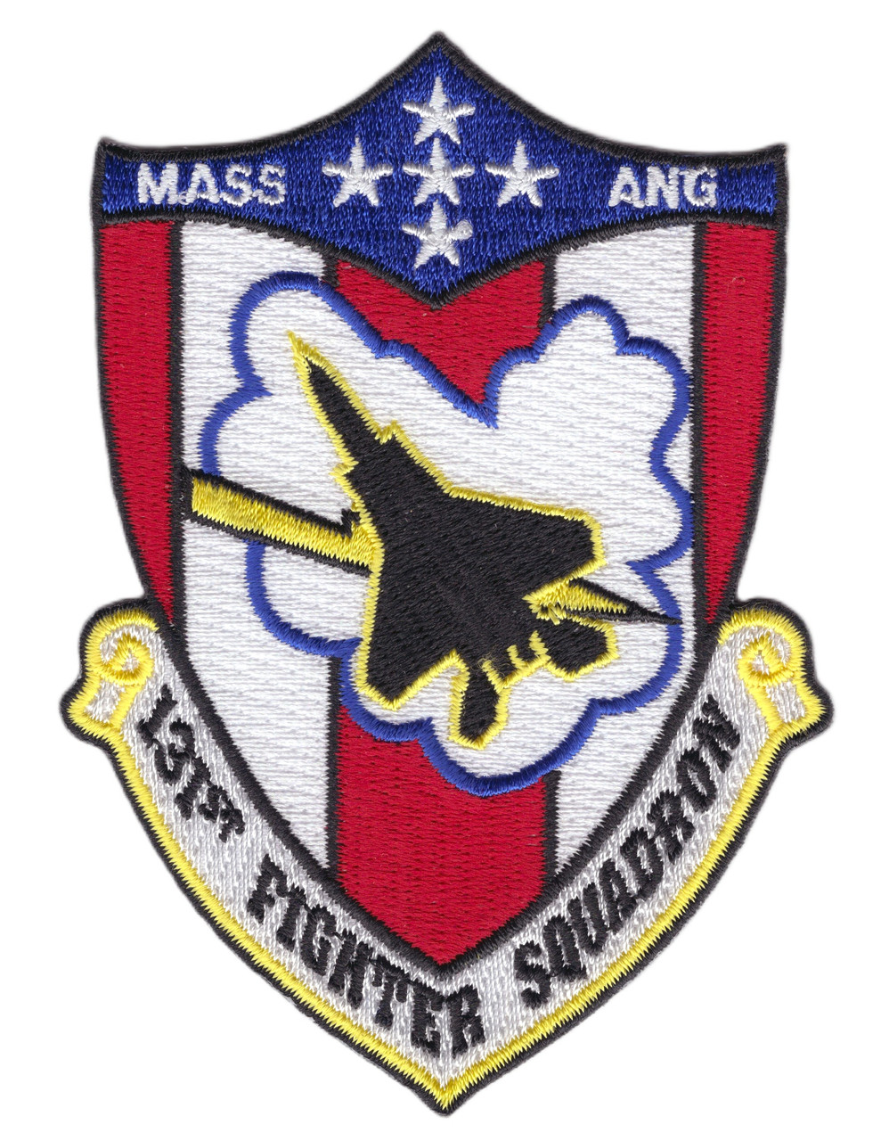 131st Fighter Squadron Mass Air National Guard F15 Patch