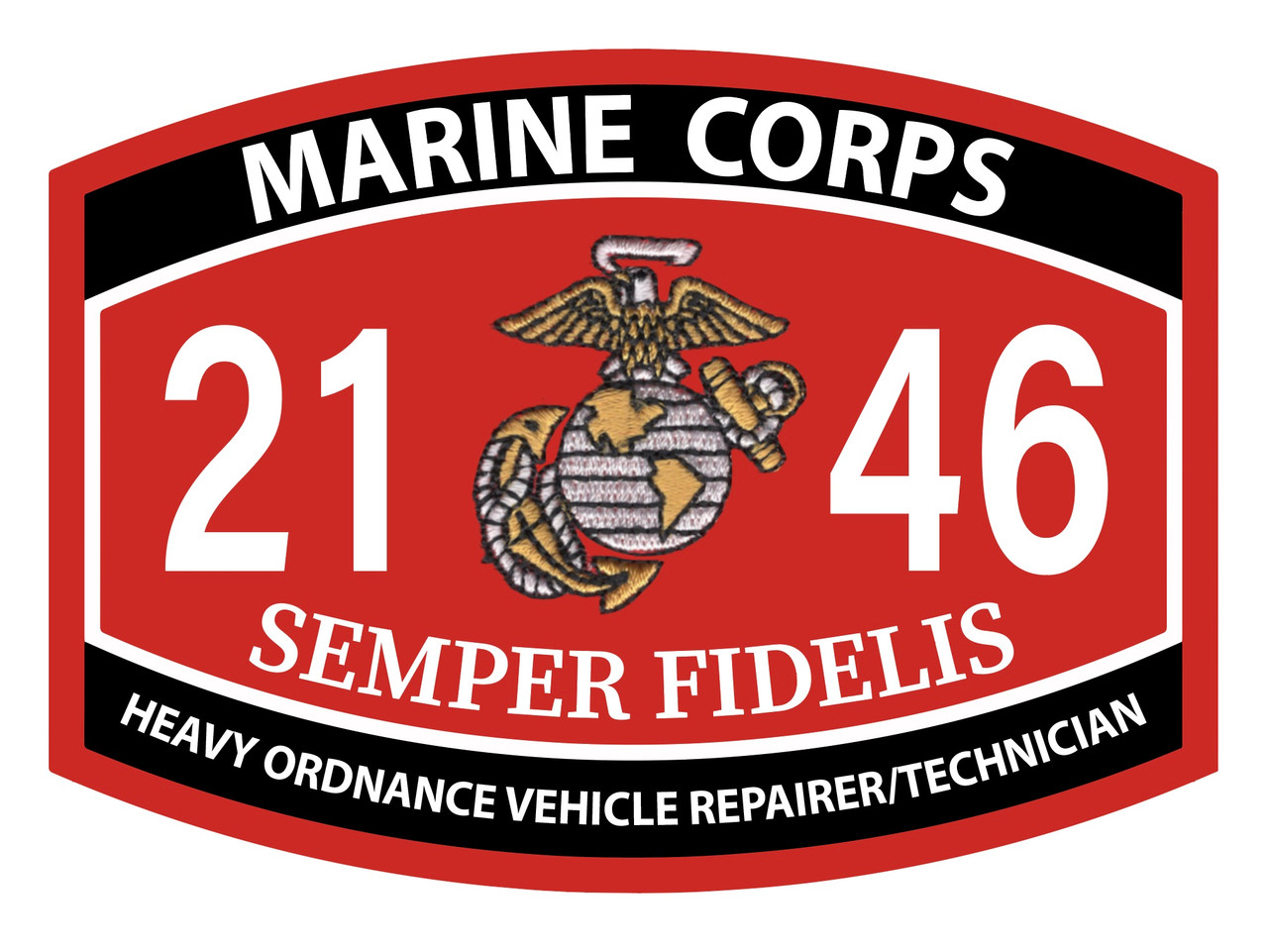0111 Administrative Specialist USMC MOS Patch