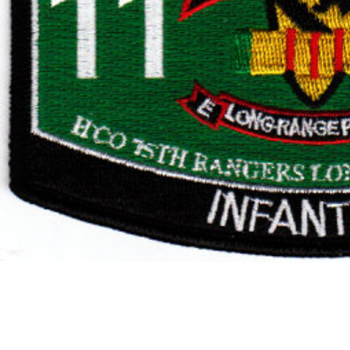 75th Ranger Regiment Headqaurter Company Long Range Patrol Military ...