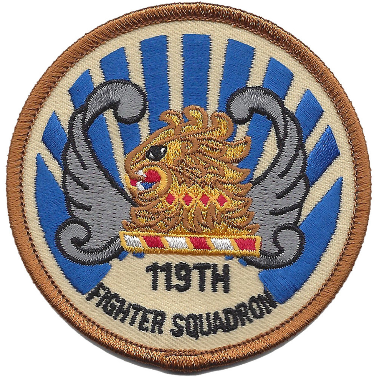USAF 119th Fighter Squadron パッチ
