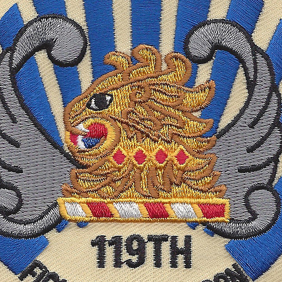 USAF 119th Fighter Squadron パッチ 119th Fighter Squadron Patch | Squadron Patches | Air Force