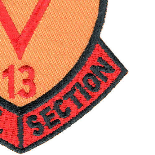 Rivsec 513 River Patrol Section Patch Clover Leaf | River Patrol