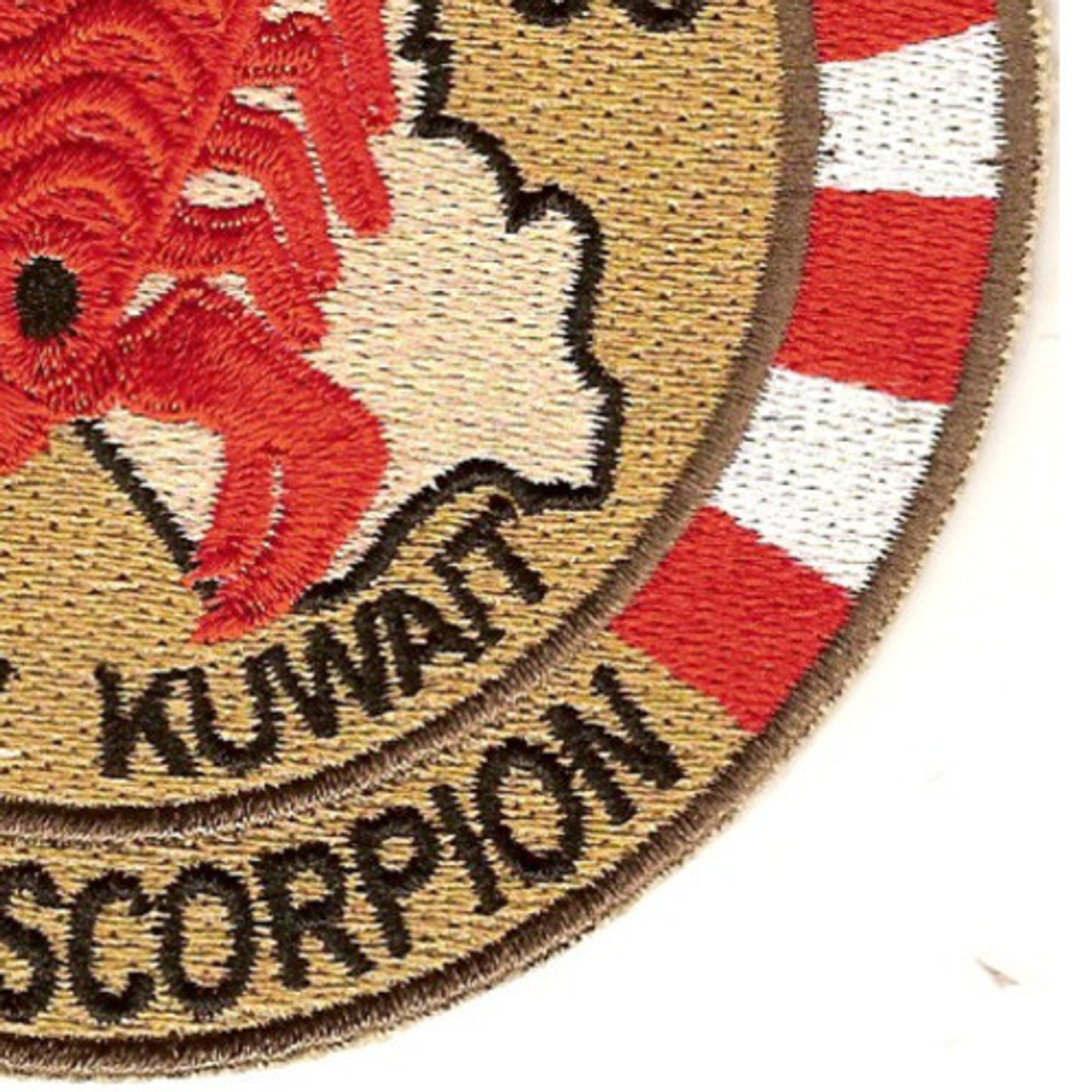 Operation Desert Scorpion Patch Red | Combined Forces Patches