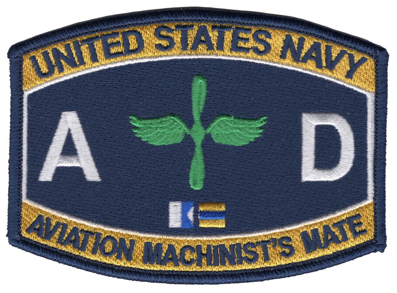 U.S. NAVY MACHINIST'S MATE (MM) RATING BADGE