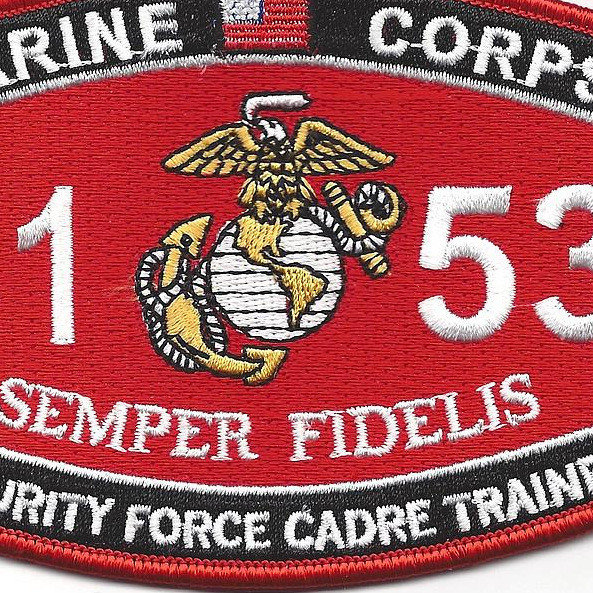 Security Force Cadre Trainer 8153 MOS Patch | MOS Patches | Marine