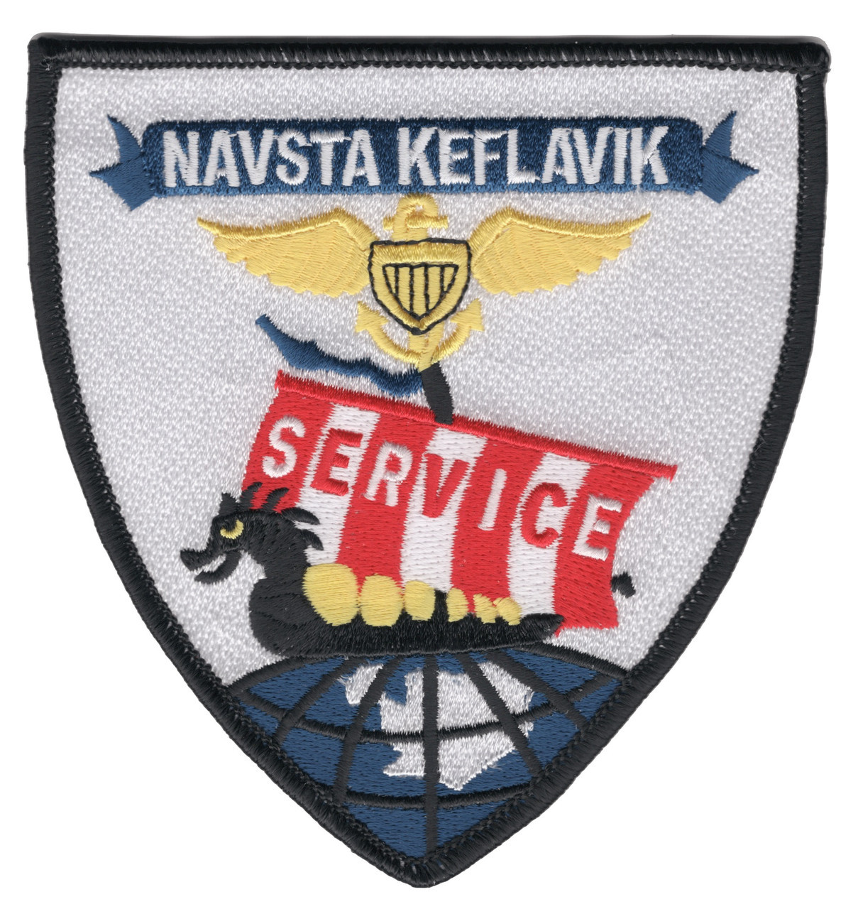 NAVSTA Keflavik Iceland Patch | Base Patches | Navy Patches