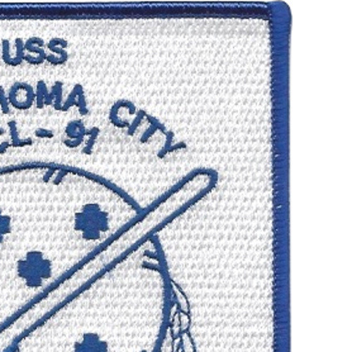 Oklahoma City Cl-91 Cleveland Class Light Cruiser Patch | Cruiser ...