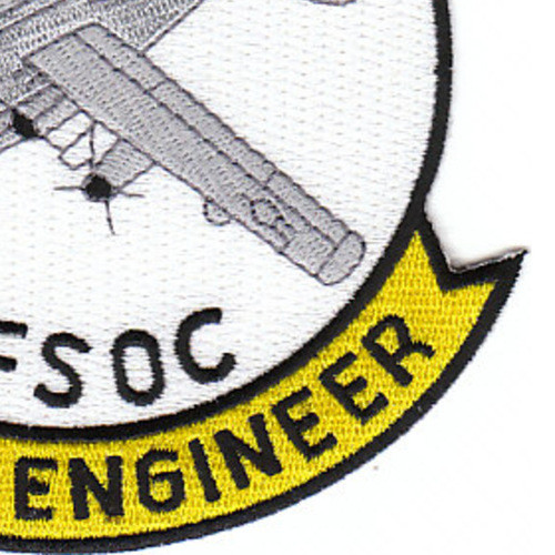 Lockheed AC-130 Gunship Patch AFSOC Flight Engineer | Specialty Patches ...