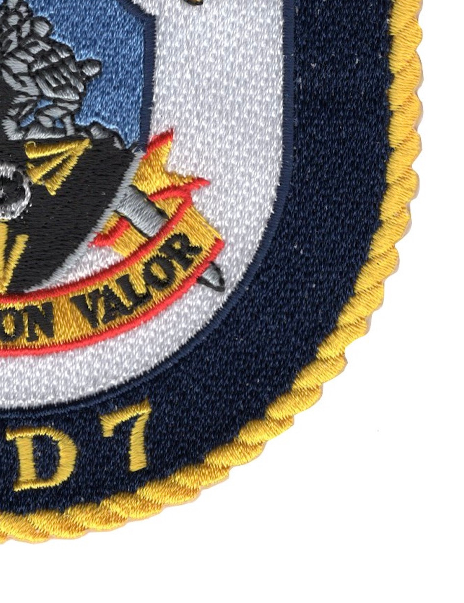 USS IWO JIMA LHD 7 ミリタリーワッペン 2枚セット USS Iwo Jima LHD-7 Patch Amphibious Assault Ship | PopularPatch