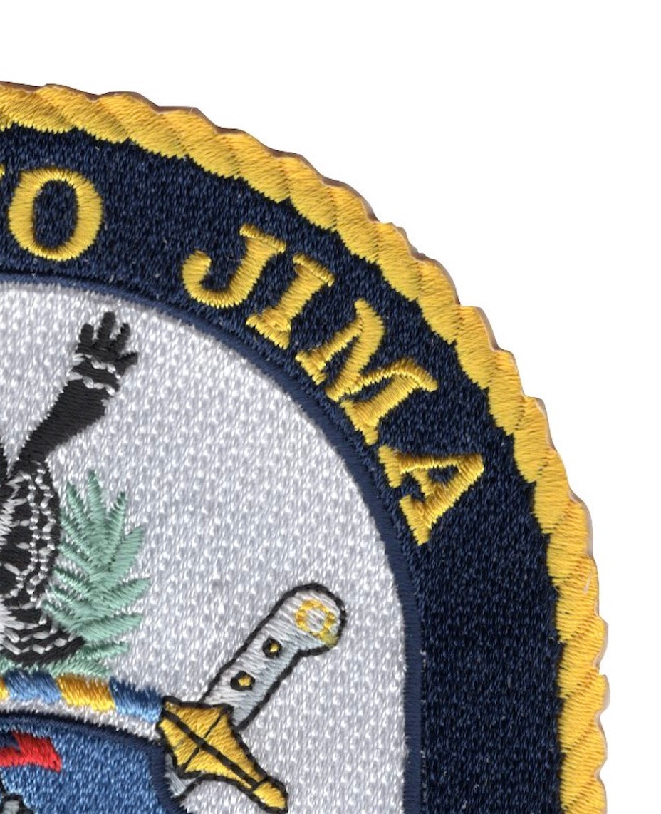 USS Iwo Jima LHD-7 Patch Amphibious Assault Ship | PopularPatch
