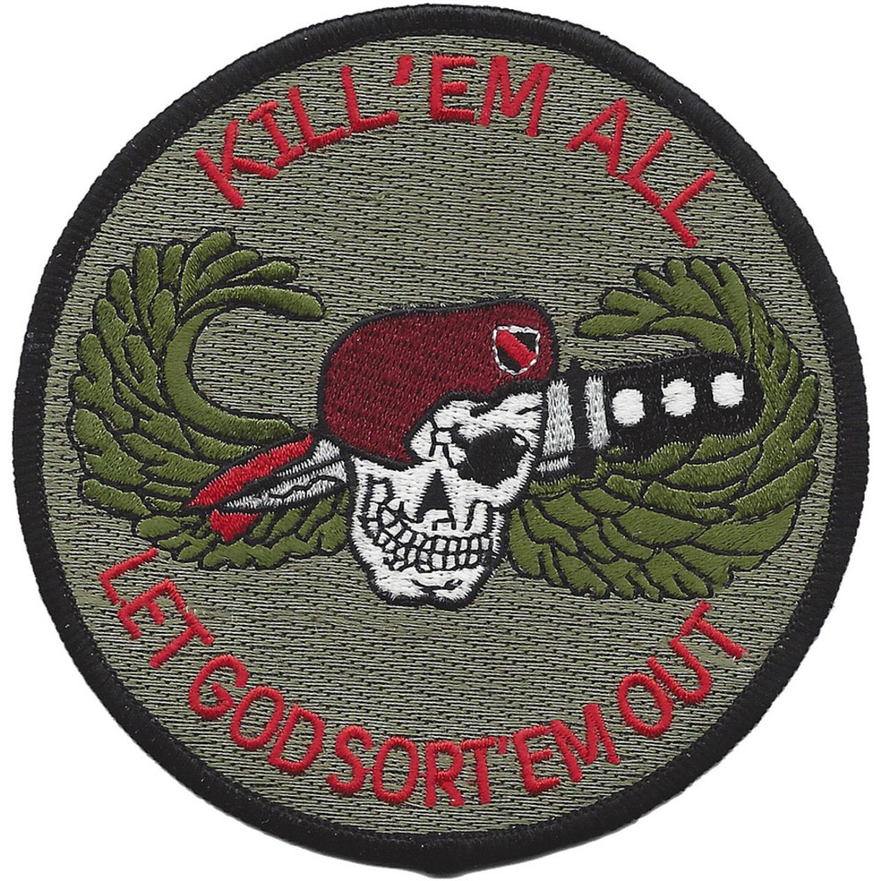 Kill 'Em All Woven Patch