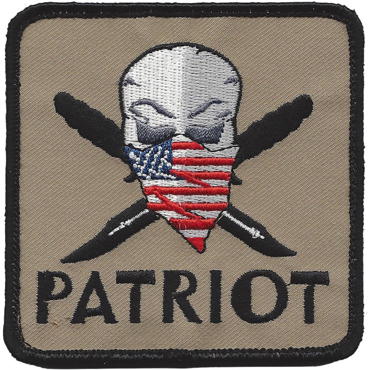 Pirate Flag Embroidered Military Morale Fastener Hook & Loop Patch - White  & Black : : Clothing, Shoes & Accessories