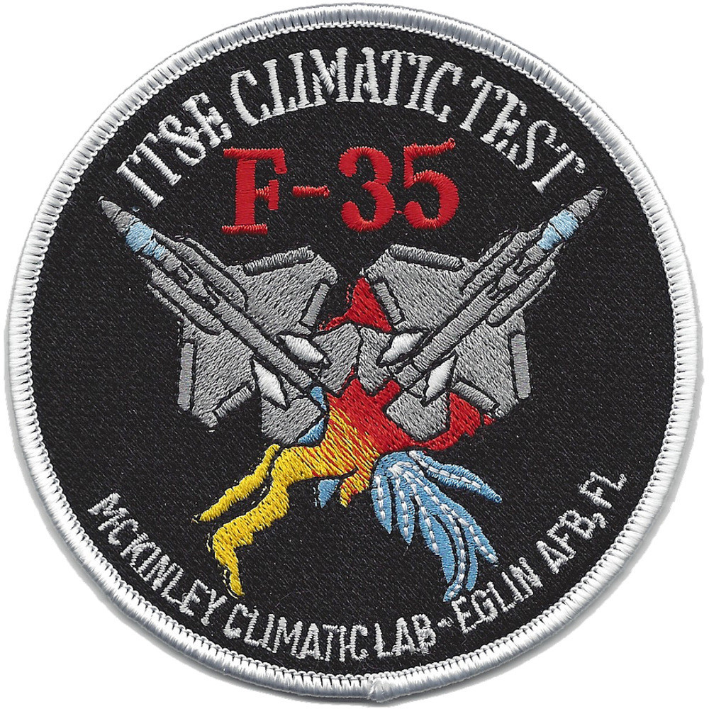 F-35 ITandE Climate Test Environmental Patch | PopularPatch