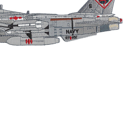 F-14B Tomcat VF-102 Detailed Side view Patch | Squadron Patches