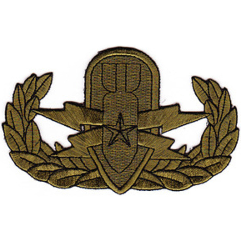 Patch USN EOD Smaltimento Ordigni – Gruppo Uno, Ricamo, Gancio E Iron-On, Nuovo - Foto 4