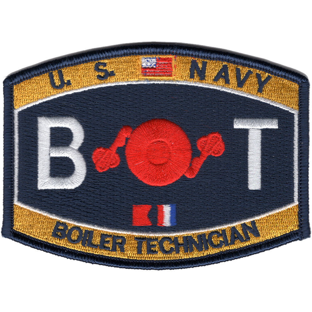 Engineering Rating Boiler Technician Patch | Ratings Patches | Navy Patches  | Popular Patch