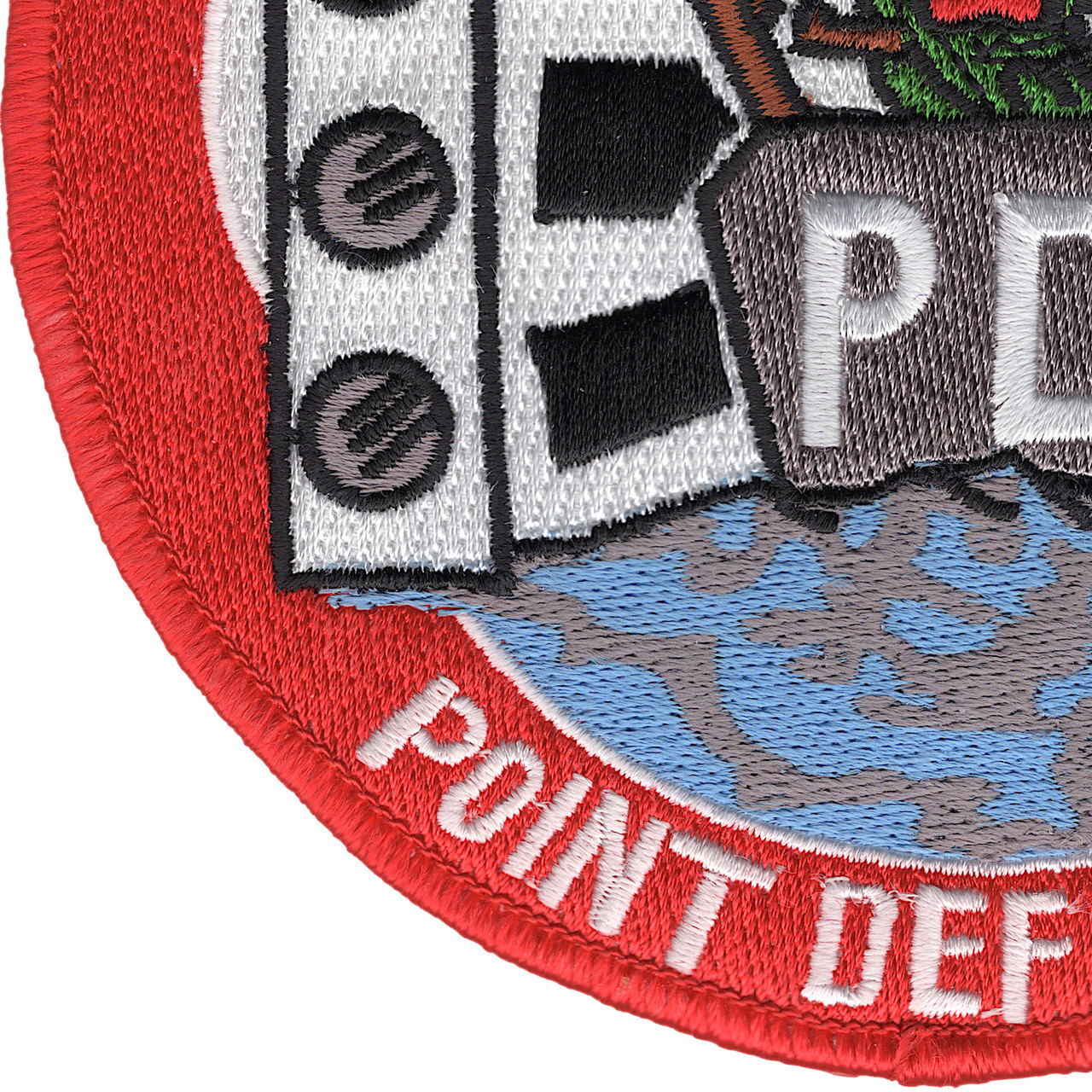 LSD-31 USS Point Defiance Patch | Amphibious Ship Patches | Navy