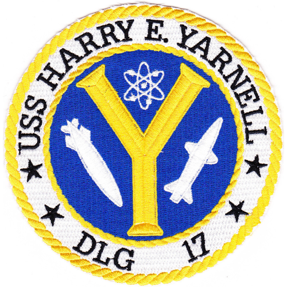 DLG-17 USS Harry E Yarnell Patch | Destroyer Patches | Navy