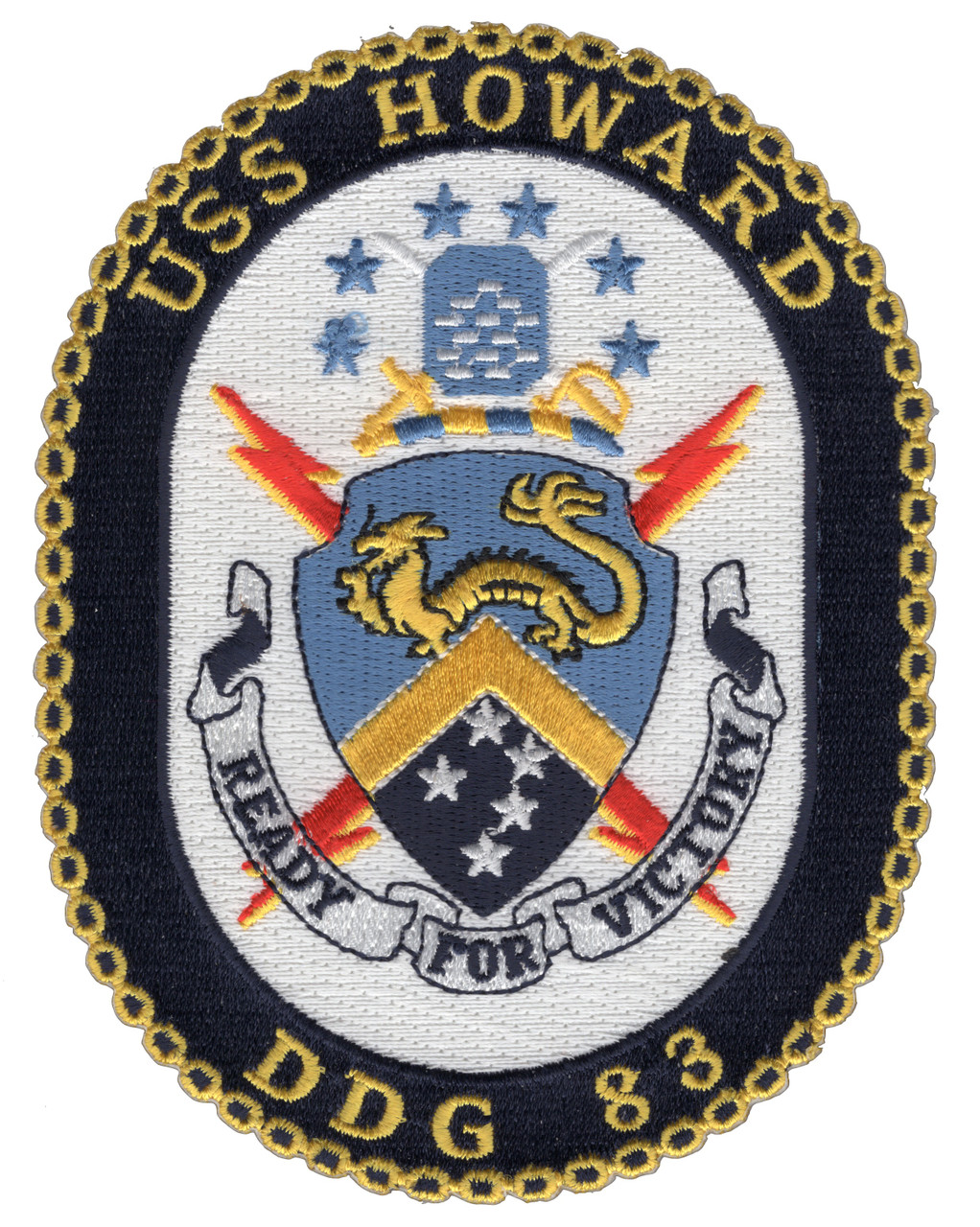 US NAVY キャップ　USS HOWARD DDG-83 米軍 DDG-83 USS Howard Patch | Destroyer Patches | Navy Patches