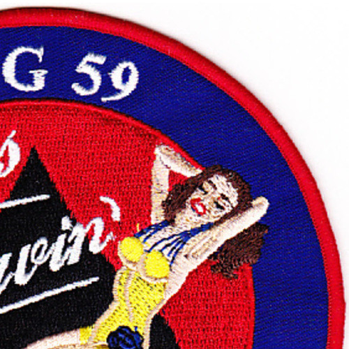 HSL-46 Det 6 Patch Miss Behavin Wildcards | Helicopter Patches