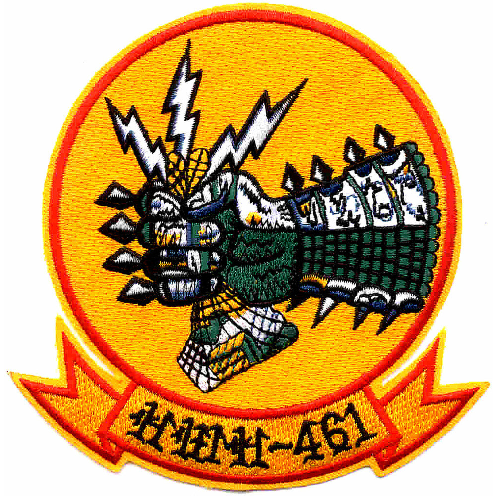 465 Patch HMH-461 Heavy Hauler Helicopter Squadron Small Patch | Squadron Patches ...