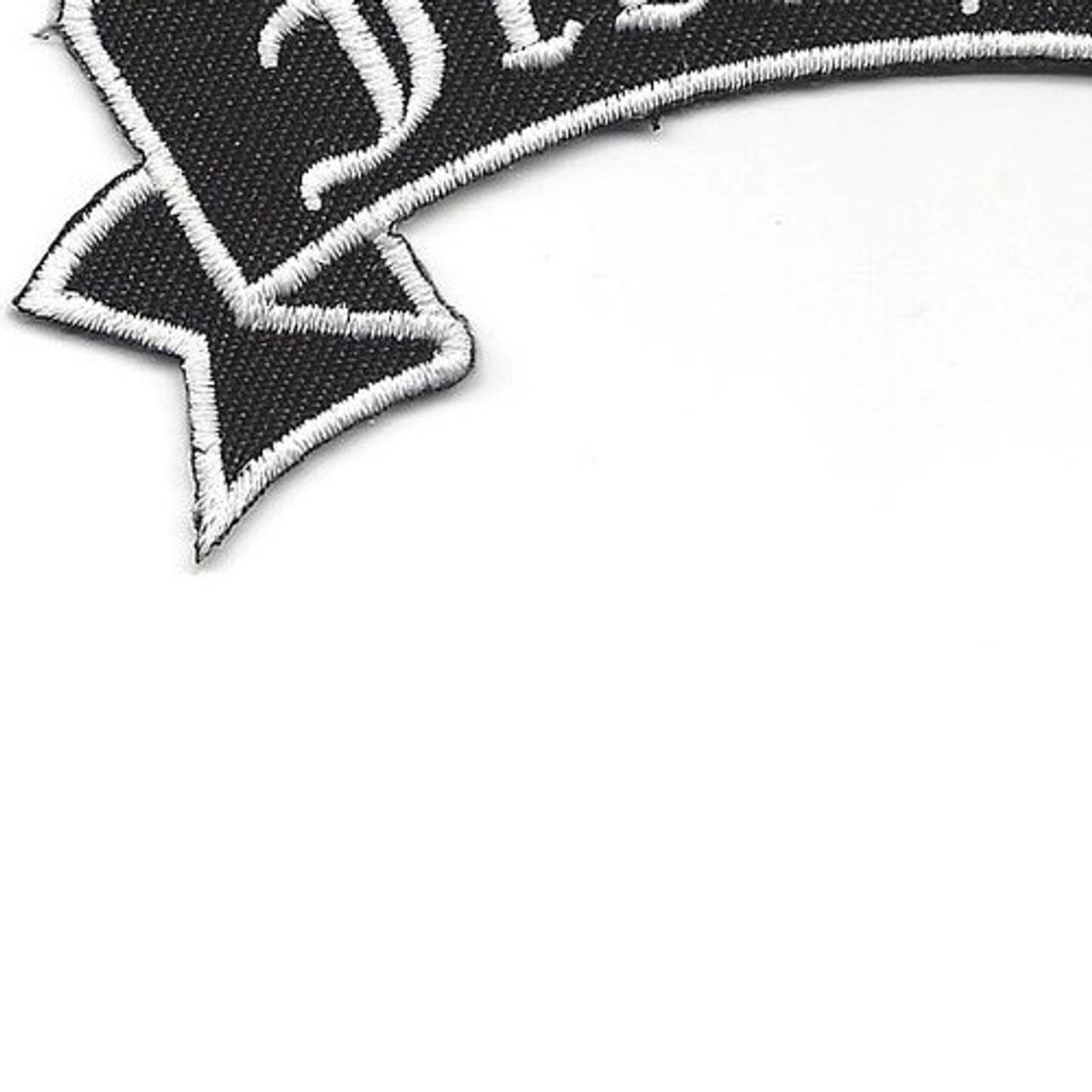 Harley-Davidson® 5 in. Embroidered Flathead Rocker Emblem Sew-On Patch -  Black