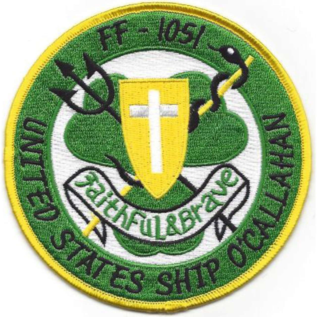 FF-1051 USS O'Callahan Destroyer Escort Ship Patch | Ship