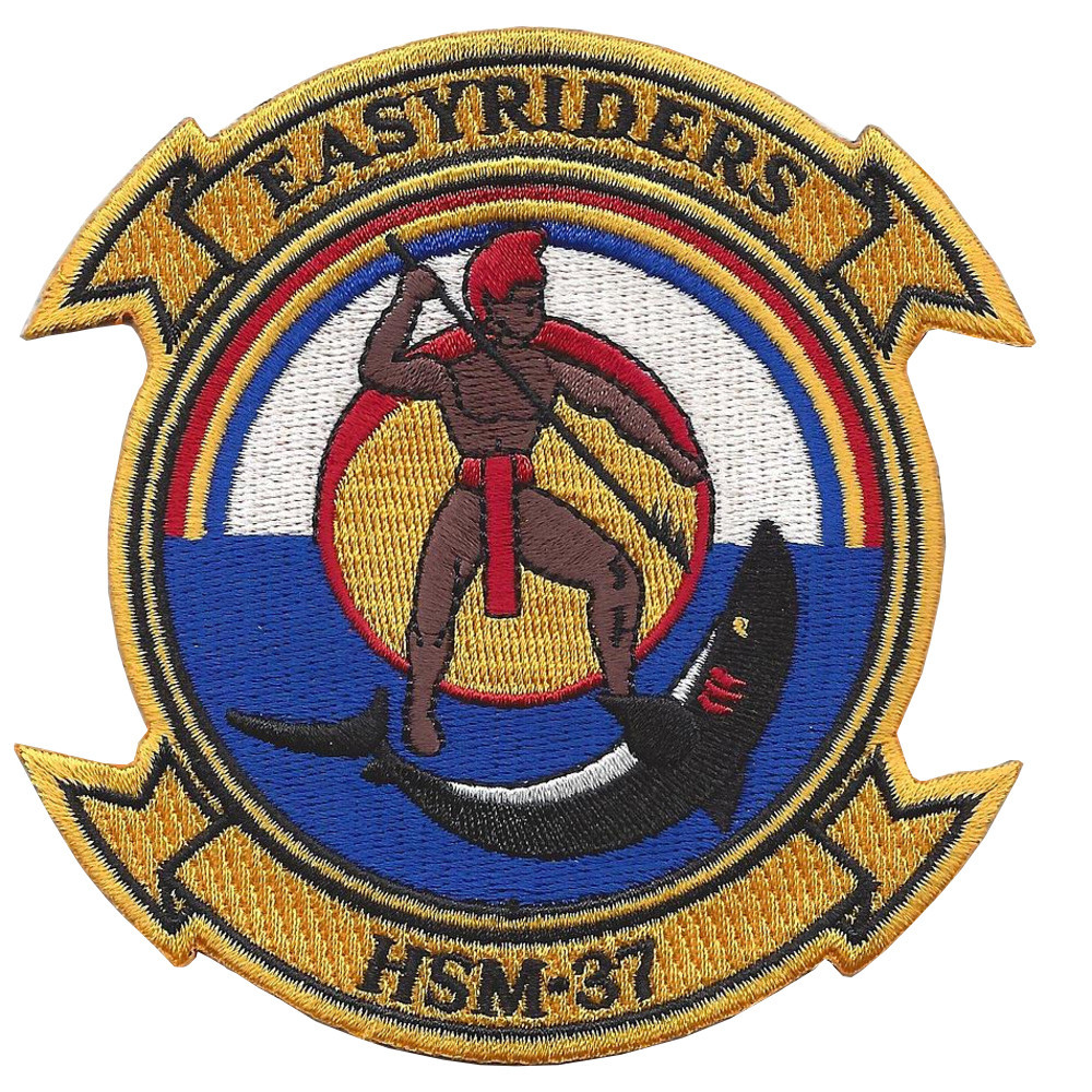 HSM-37 Helicopter Maritime Strike Squadron Patch - Version A
