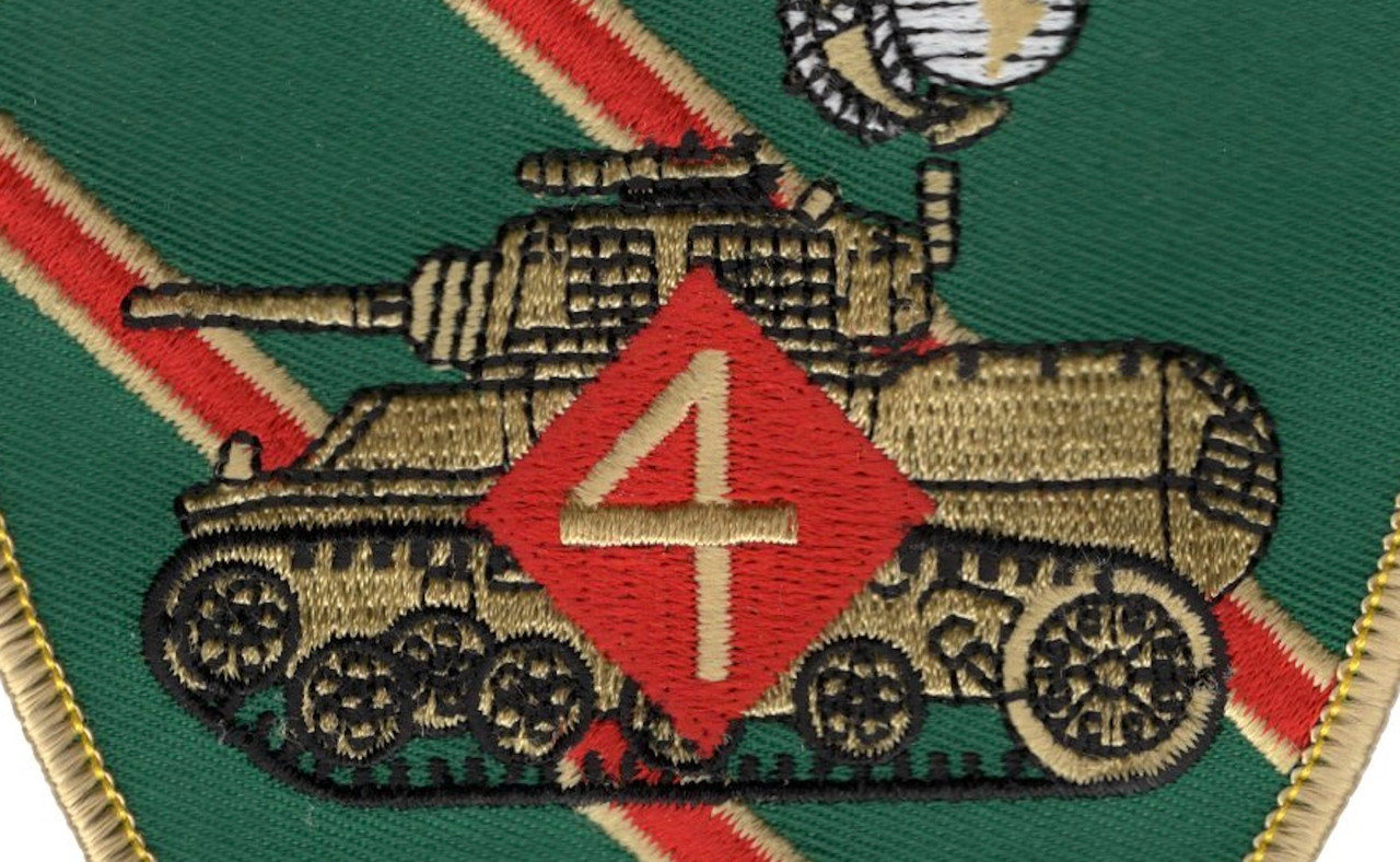 1st 2nd 3rd 4th 5th 8th Tank Battalion Patches Marine